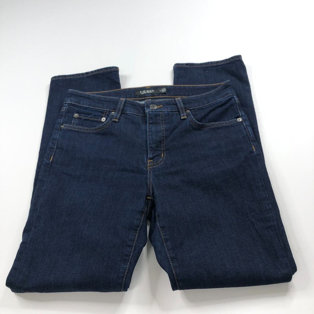 Lauren Ralph Lauren Black Label 8 (Fits 31W 29L) Slim Straight Mid Rise Jeans
